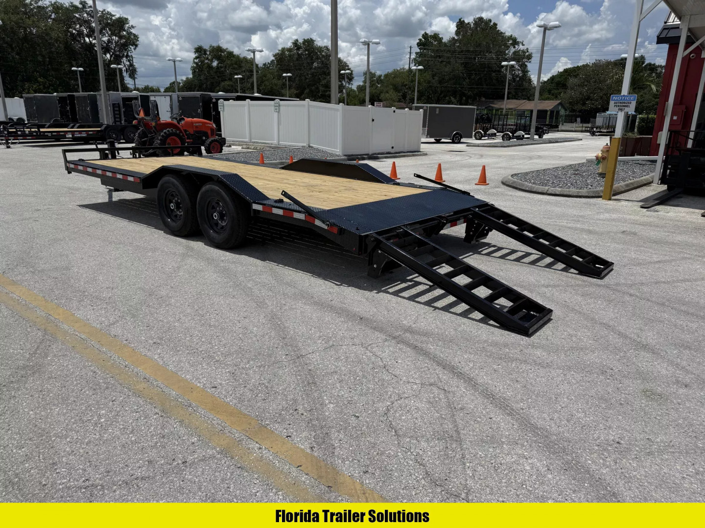 New 2025 Sure-Trac 8.5X20(18+2) Full Width 14K Equipment Trailer