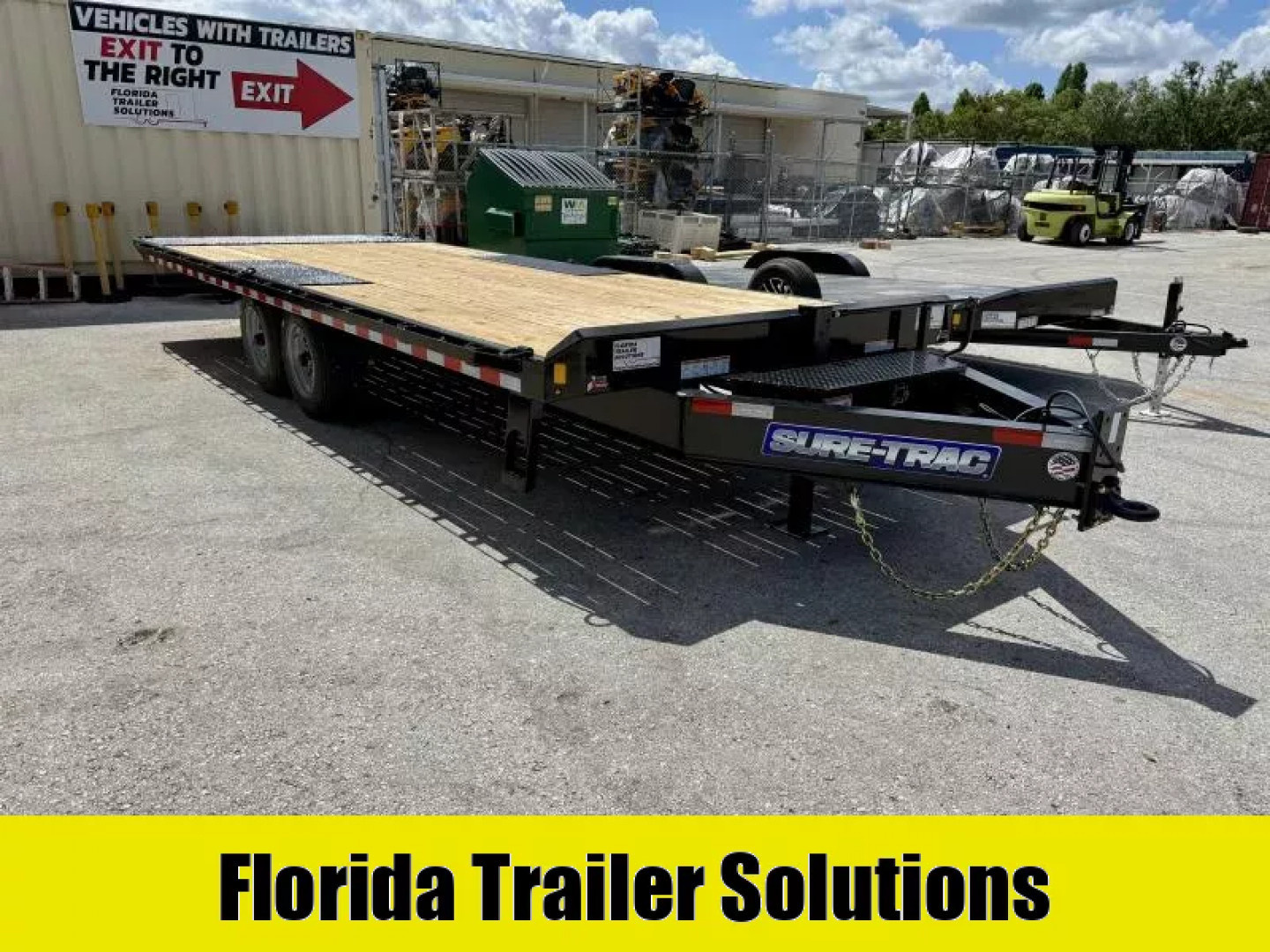 New 2025 Sure-Trac 8.5X22 HD Power Tilt 17.6K Deckover Trailer