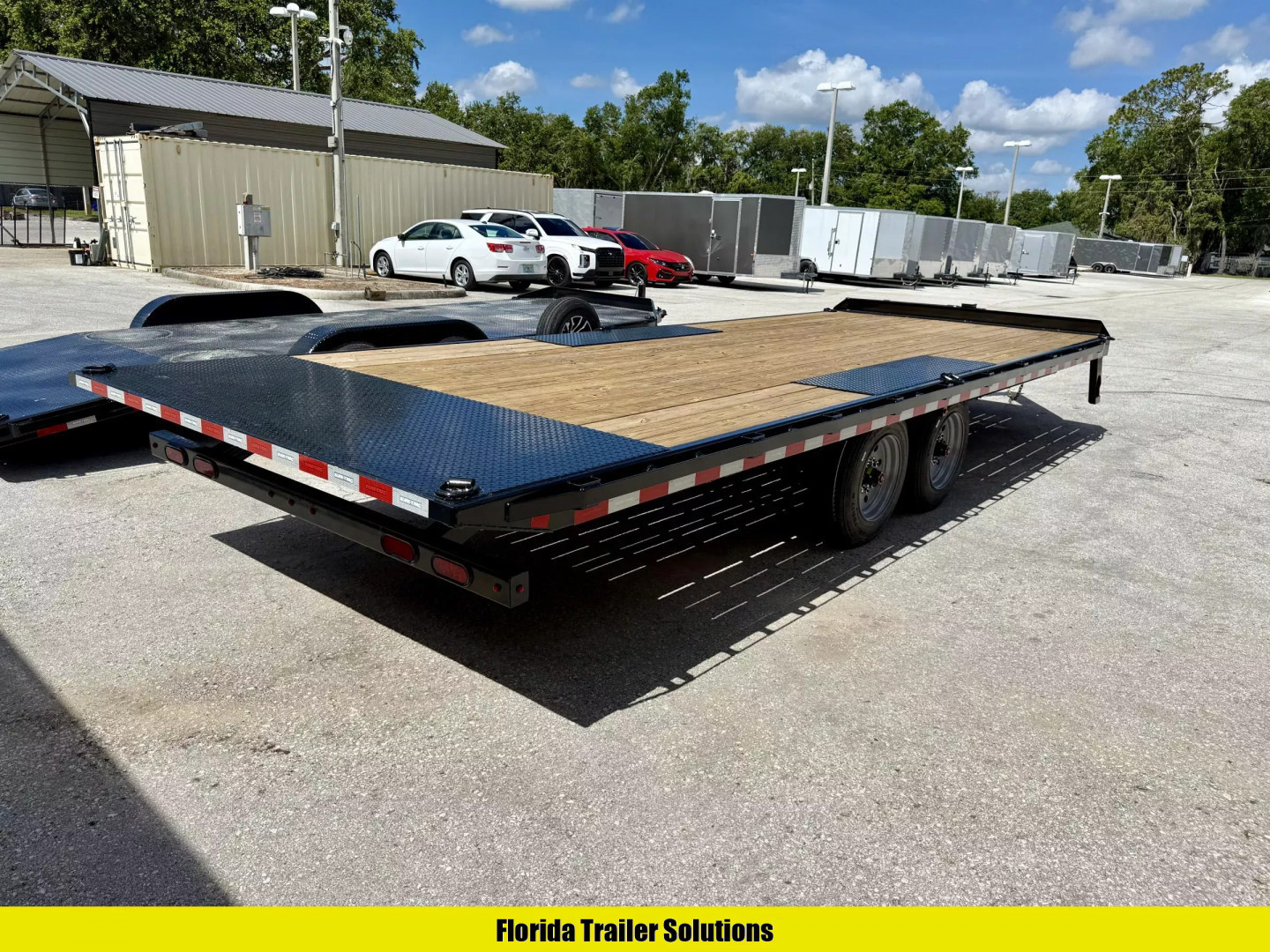 New 2025 Sure-Trac 8.5X22 HD Power Tilt 17.6K Deckover Trailer