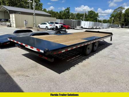 New 2025 Sure-Trac 8.5X22 HD Power Tilt 17.6K Deckover Trailer