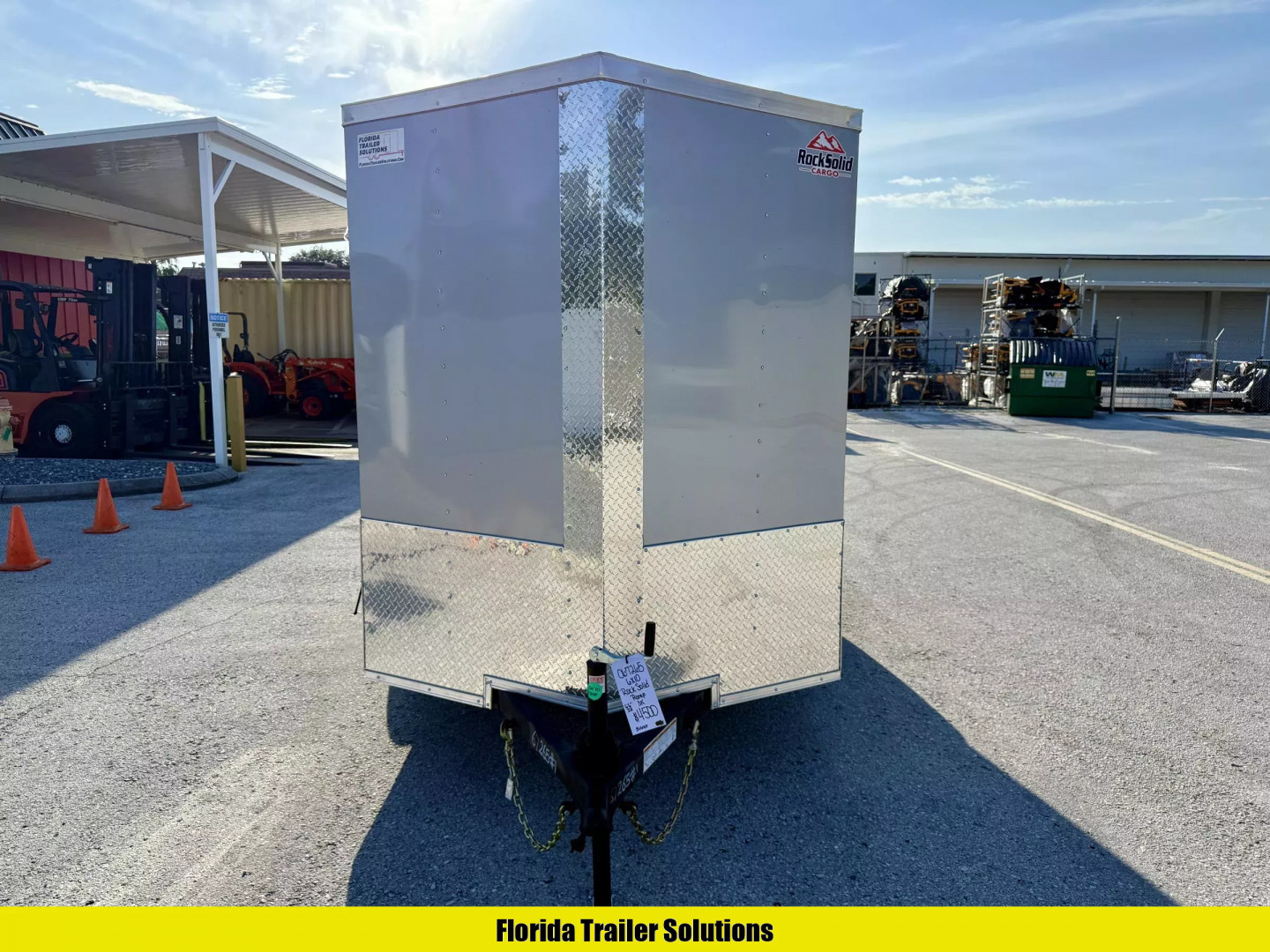 New 2026 Rock Solid Cargo 6X10 Ramp Door 3K Cargo / Enclosed Trailer