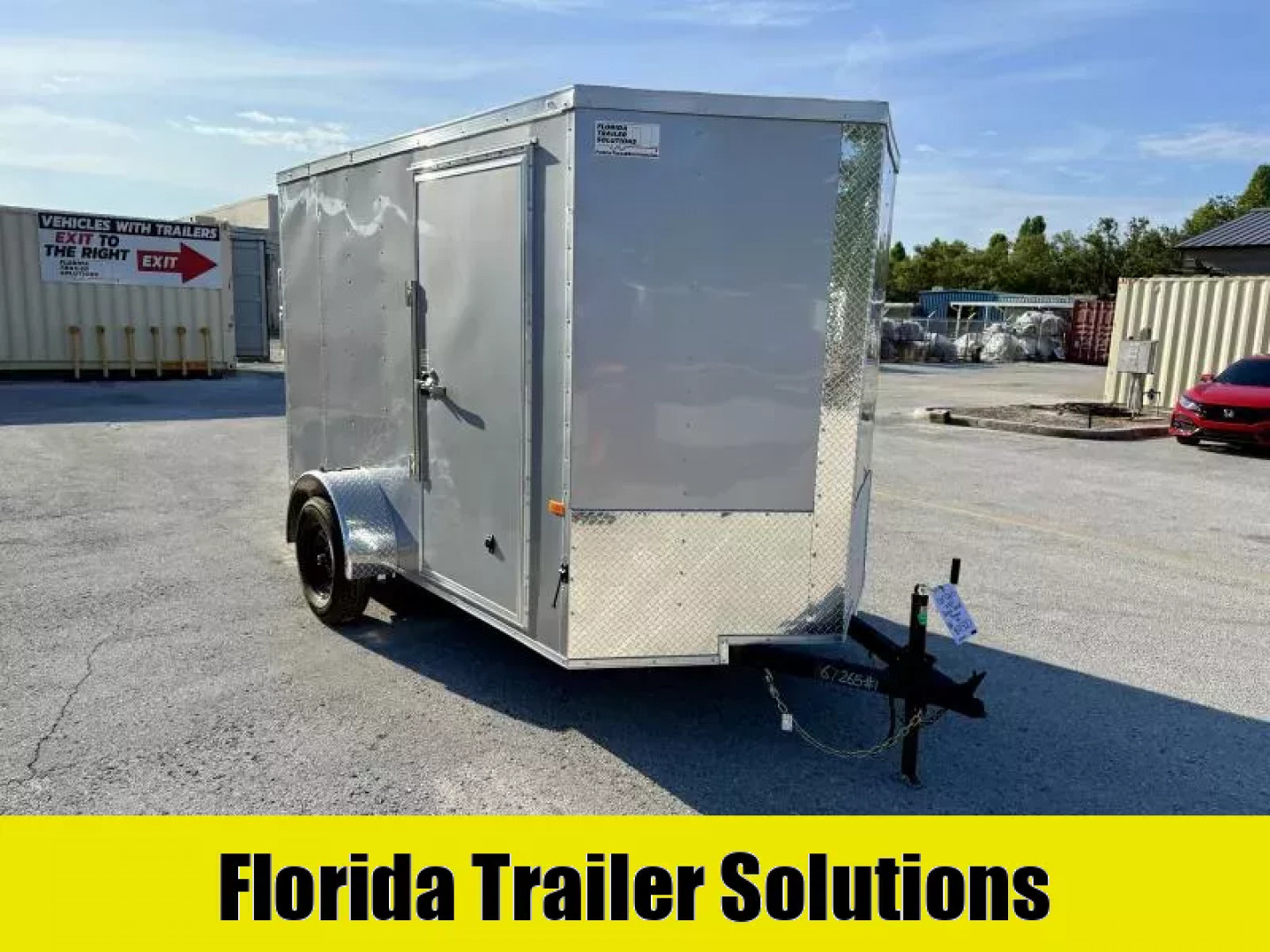 New 2026 Rock Solid Cargo 6X10 Ramp Door 3K Cargo / Enclosed Trailer