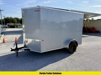 New 2026 Rock Solid Cargo 6X10 Ramp Door 3K Cargo / Enclosed Trailer