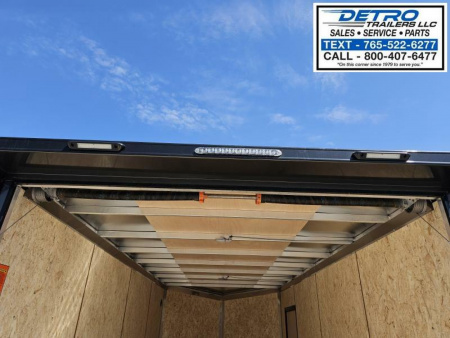 New 2025 Look Trailers Vision Aluminum Framed 7.5' x 16' 7K Ramp Door Enclosed Cargo Trailer