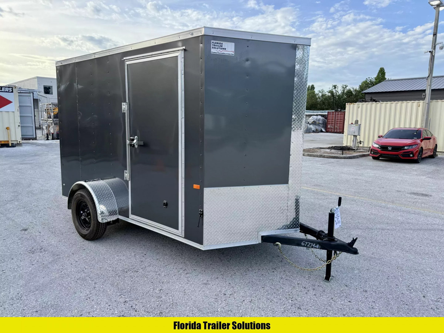 New 2026 Rock Solid Cargo 6X10 Ramp Door 3K Cargo / Enclosed Trailer