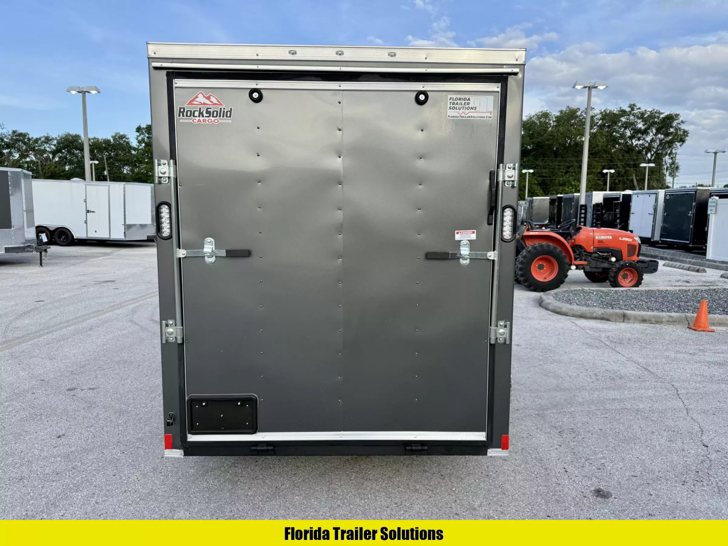 New 2026 Rock Solid Cargo 6X10 Ramp Door 3K Cargo / Enclosed Trailer