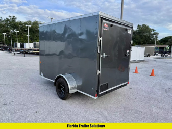 New 2026 Rock Solid Cargo 6X10 Ramp Door 3K Cargo / Enclosed Trailer