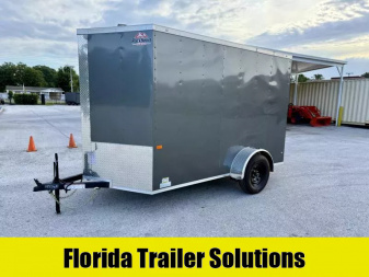 New 2026 Rock Solid Cargo 6X10 Ramp Door 3K Cargo / Enclosed Trailer