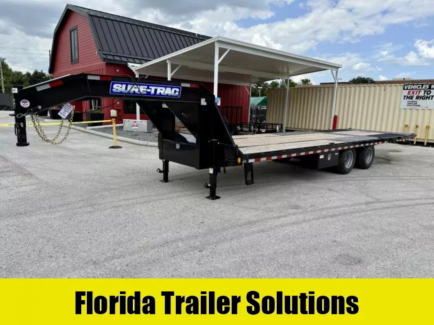 New 2025 Sure-Trac 85.x20+10 HD LP GN 22.5K Deckover Trailer
