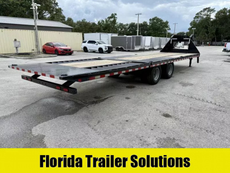 New 2025 Sure-Trac 85.x20+10 HD LP GN 22.5K Deckover Trailer