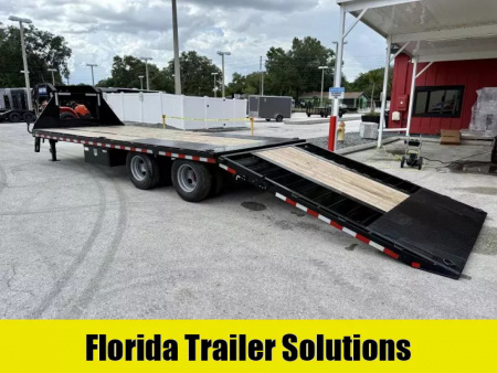 New 2025 Sure-Trac 85.x20+10 HD LP GN 22.5K Deckover Trailer