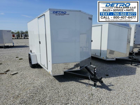 New 2025 Cargo Express EX DLX 6' x 12' 3K Idler Ramp Door Enclosed Cargo Trailer
