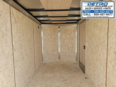 New 2025 Cargo Express EX DLX 6' x 12' 3K Idler Ramp Door Enclosed Cargo Trailer
