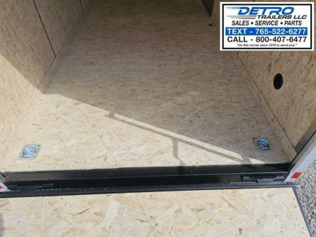 New 2025 Cargo Express EX DLX 6' x 12' 3K Idler Ramp Door Enclosed Cargo Trailer