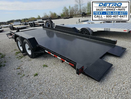 New 2025 Imperial Trailer Wideboy 81-1/4" x 20' (16'+4') 14K Split Tilt Equipment Trailer
