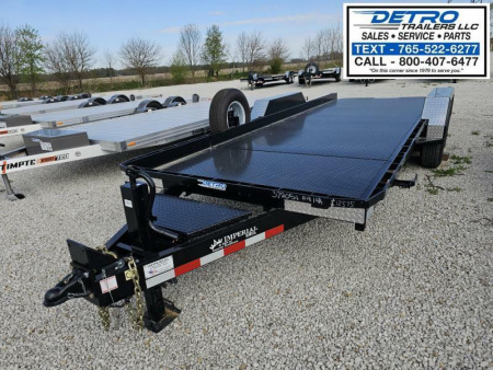 New 2025 Imperial Trailer Wideboy 81-1/4" x 20' (16'+4') 14K Split Tilt Equipment Trailer