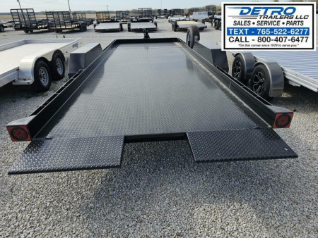New 2025 Imperial Trailer Wideboy 81-1/4" x 20' (16'+4') 14K Split Tilt Equipment Trailer