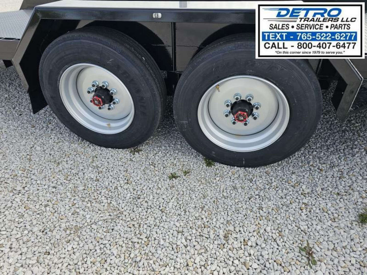 New 2025 Imperial Trailer Wideboy 82" x 22' (17'+5') 18K Split Floor Tilt Equipment Trailer