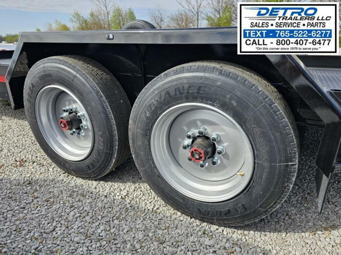New 2025 Imperial Trailer Wideboy 82" x 22' (17'+5') 18K Split Floor Tilt Equipment Trailer