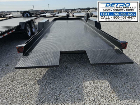 New 2025 Imperial Trailer Wideboy 82" x 22' (17'+5') 18K Split Floor Tilt Equipment Trailer