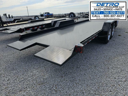 New 2025 Imperial Trailer Wideboy 82" x 22' (17'+5') 18K Split Floor Tilt Equipment Trailer