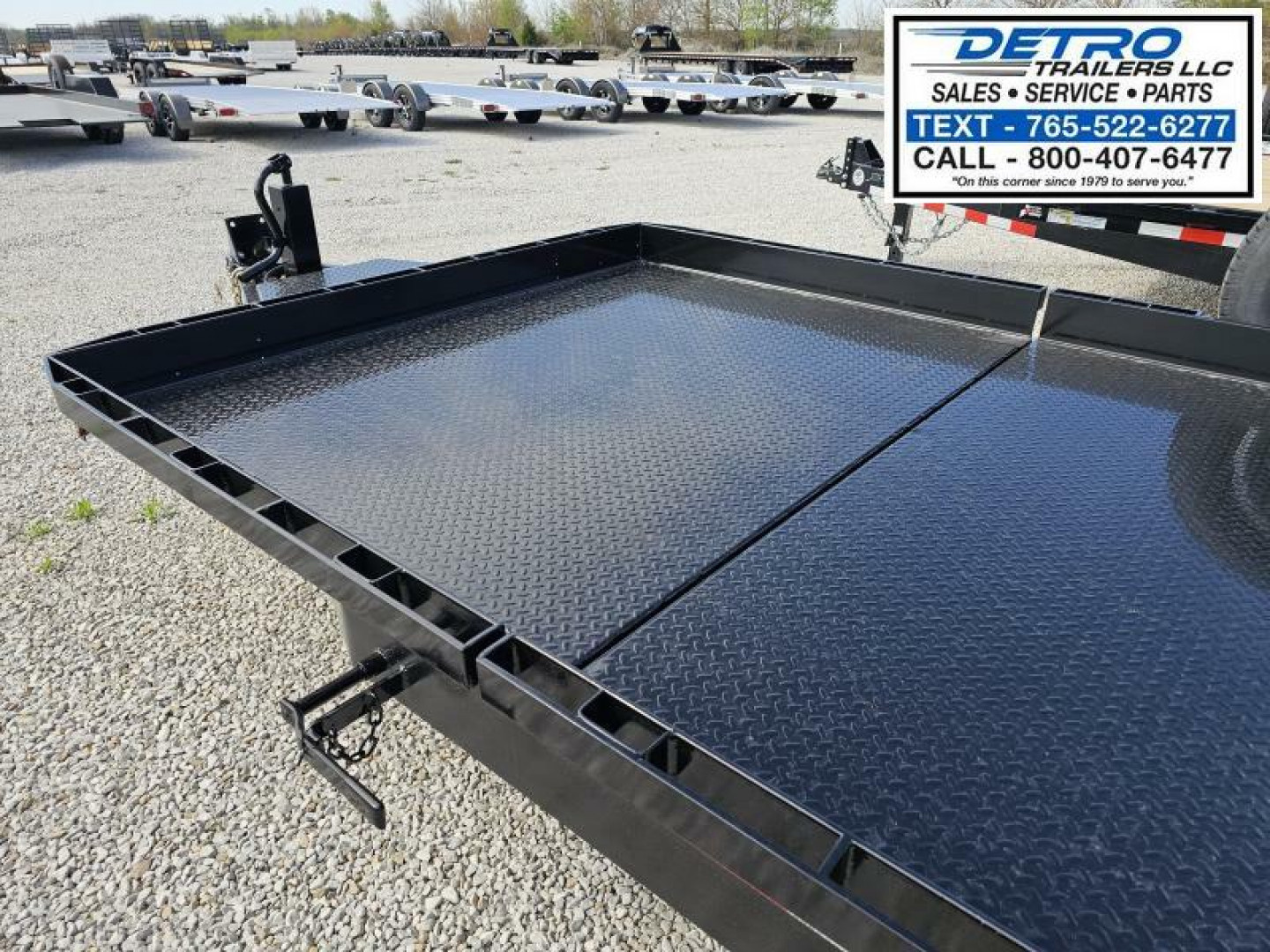 New 2025 Imperial Trailer 81 1/4" x 22' (18'+4') Wideboy 14K Equipment Trailer