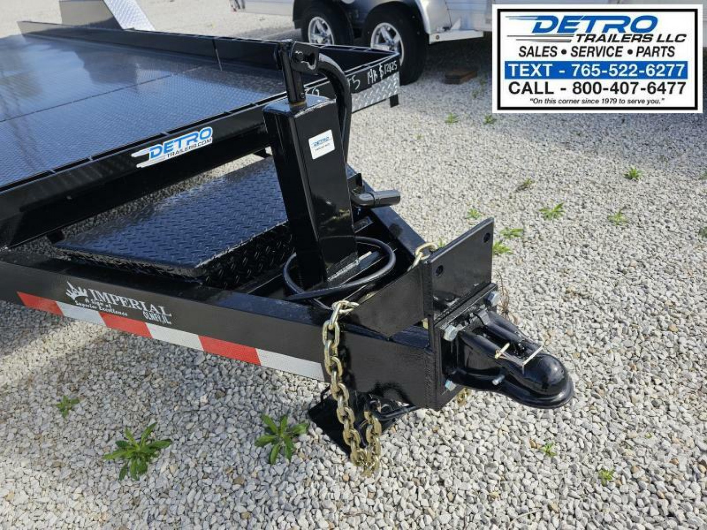 New 2025 Imperial Trailer 81 1/4" x 22' (18'+4') Wideboy 14K Equipment Trailer