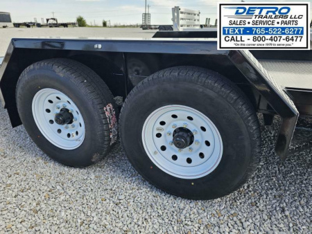 New 2025 Imperial Trailer 81 1/4" x 22' (18'+4') Wideboy 14K Equipment Trailer