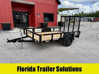 New 2025 Sure-Trac 6x10 Tube Top 3K Utility Trailer