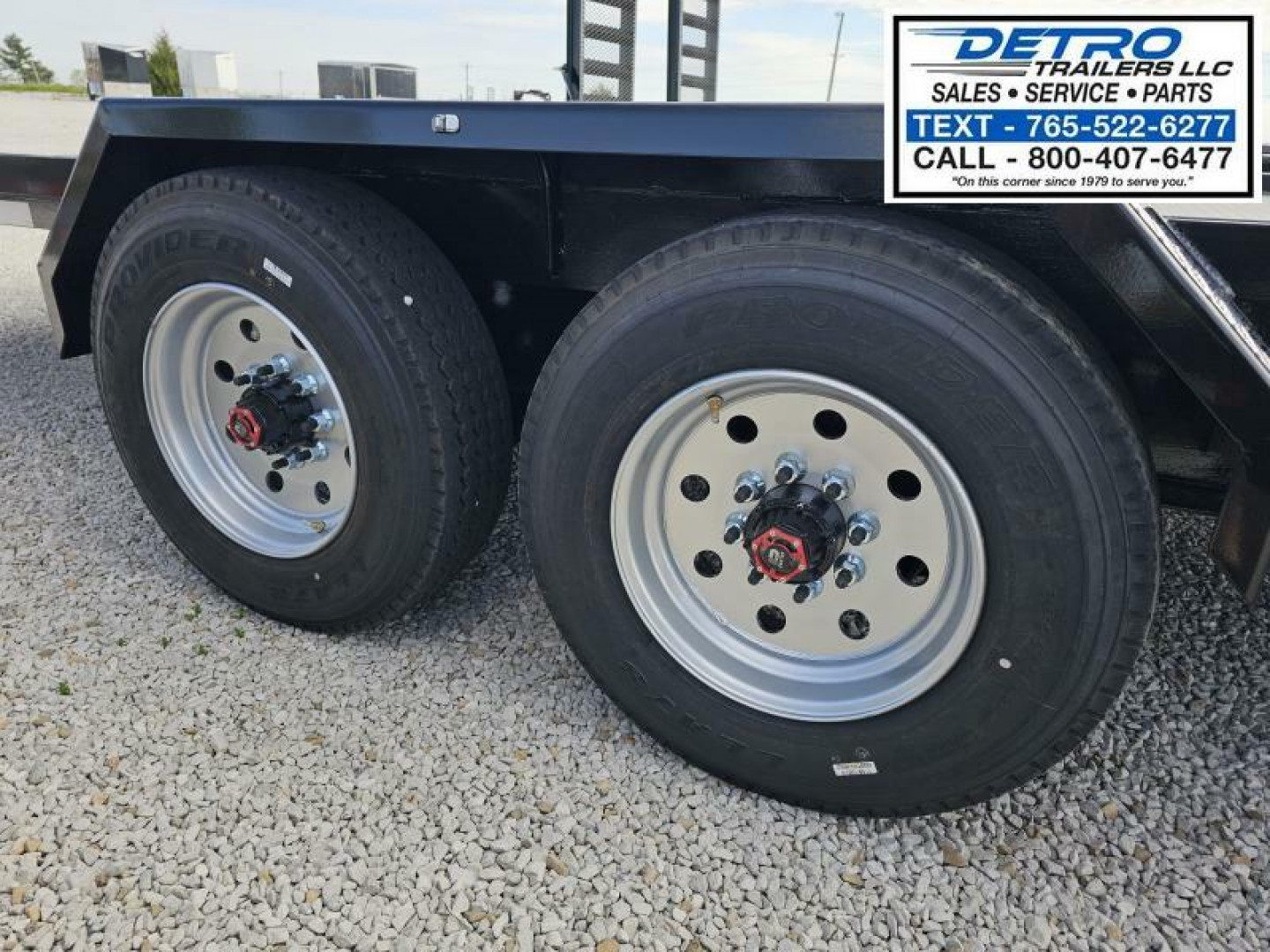New 2025 Imperial Trailer 82" x 22' (16'+6') 22K Splitfloor Wideboy Tilt Equipment Trailer