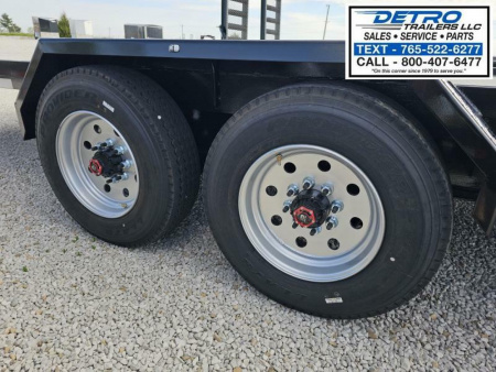 New 2025 Imperial Trailer 82" x 22' (16'+6') 22K Splitfloor Wideboy Tilt Equipment Trailer