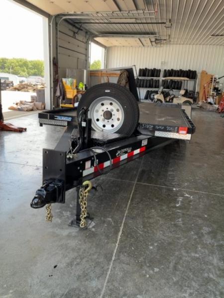 New 2025 Imperial Trailer 82  x 22' (16'+6') 22K Splitfloor Wideboy Tilt Equipment Trailer
