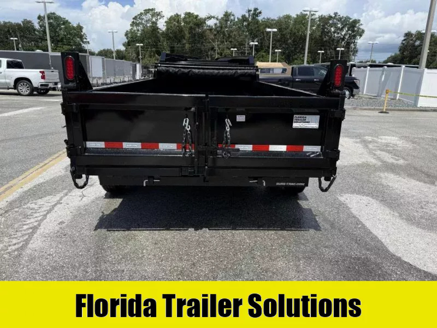 New 2025 Sure-Trac 82x14 Telescopic LP GN 14K Dump Trailer