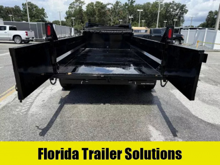 New 2025 Sure-Trac 82x14 Telescopic LP GN 14K Dump Trailer