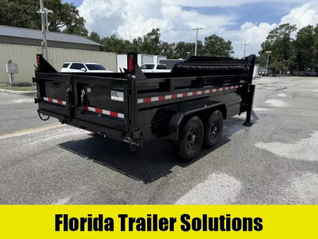 New 2025 Sure-Trac 82x14 Telescopic LP GN 14K Dump Trailer