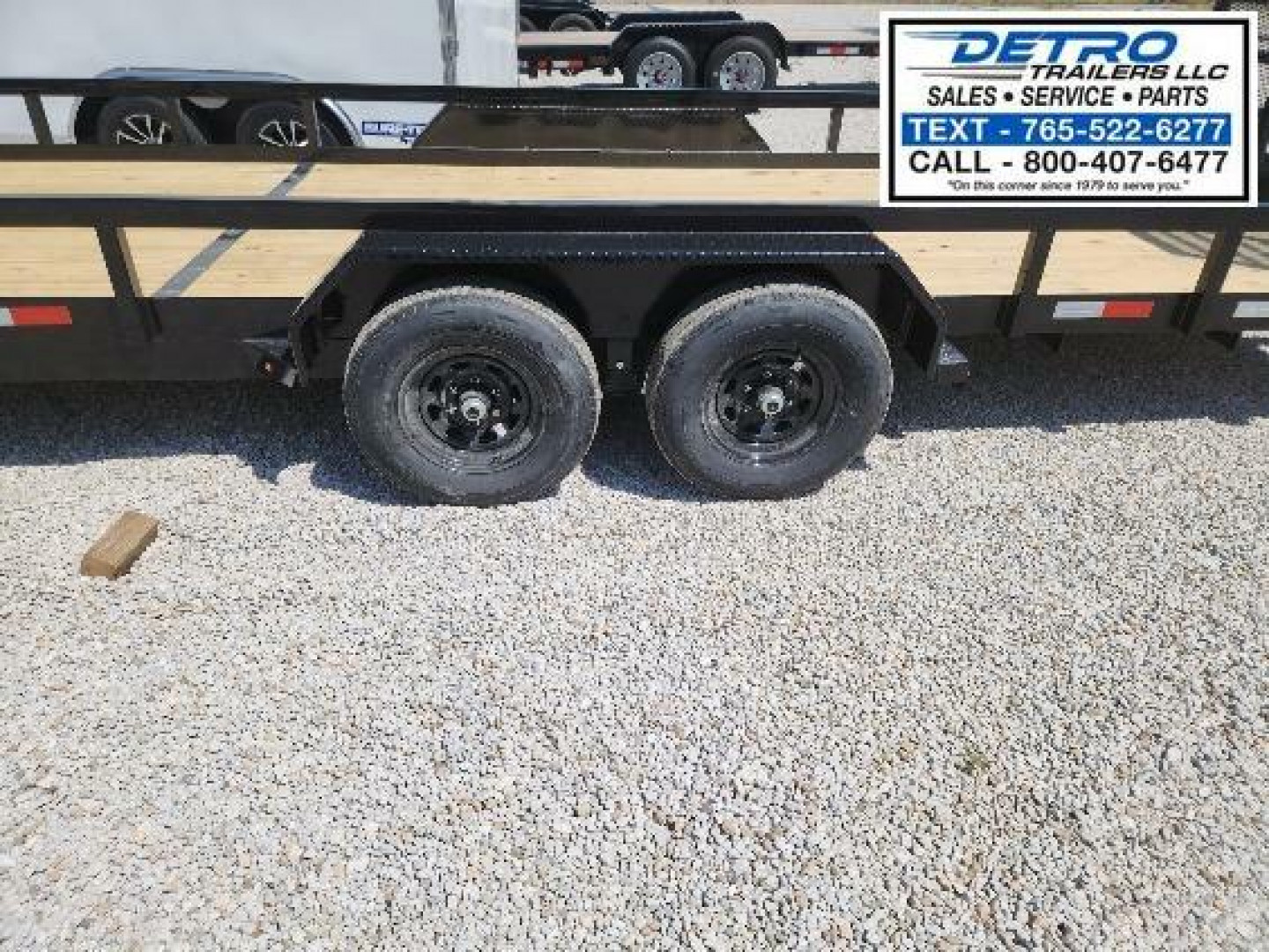 New 2025 Sure-Trac 7' x 24' 10K Tube Top Utility Trailer