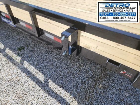 New 2025 Sure-Trac 7' x 24' 10K Tube Top Utility Trailer