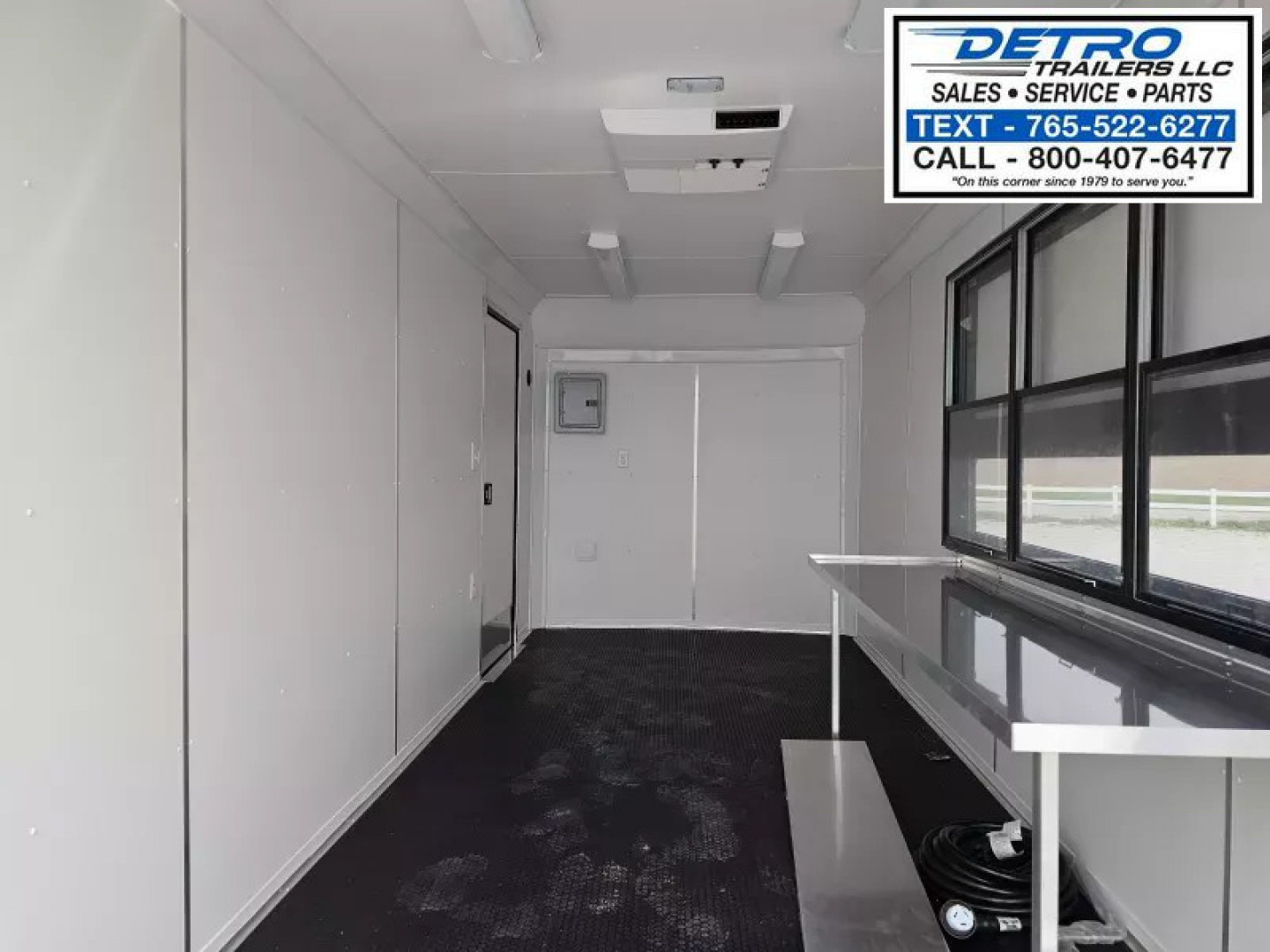 New 2025 Cargo Express 7' x 16' 7K Enclosed Vending/Concession Trailer w/ Sign Backer