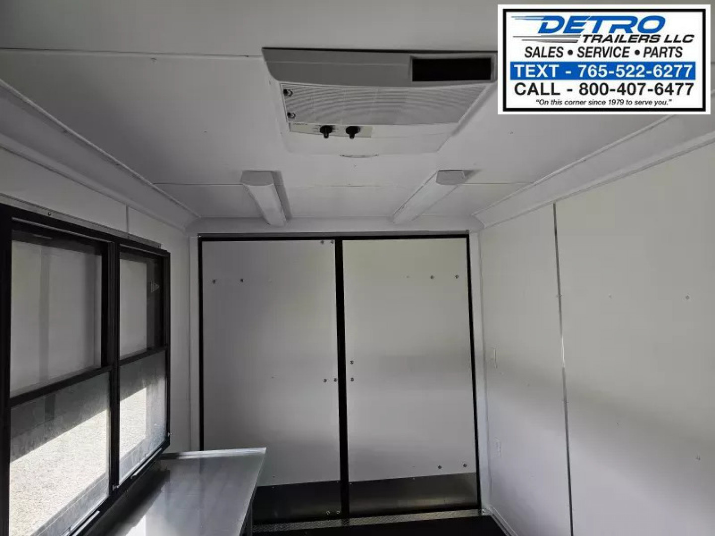 New 2025 Cargo Express 7' x 16' 7K Enclosed Vending/Concession Trailer w/ Sign Backer