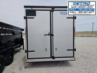 New 2025 Cargo Express 7' x 16' 7K Enclosed Vending/Concession Trailer w/ Sign Backer