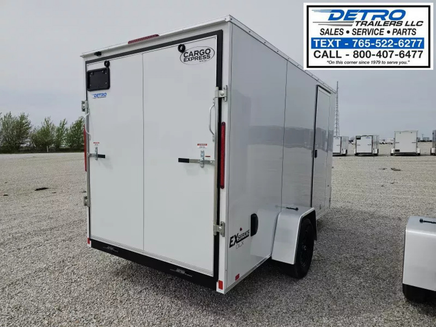 New 2025 Cargo Express EX DLX 6' x 12' 3K Ramp Door Enclosed Cargo Trailer