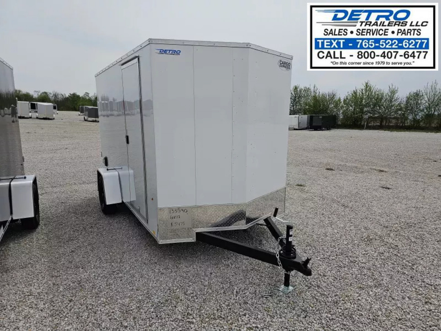 New 2025 Cargo Express EX DLX 6' x 12' 3K Ramp Door Enclosed Cargo Trailer
