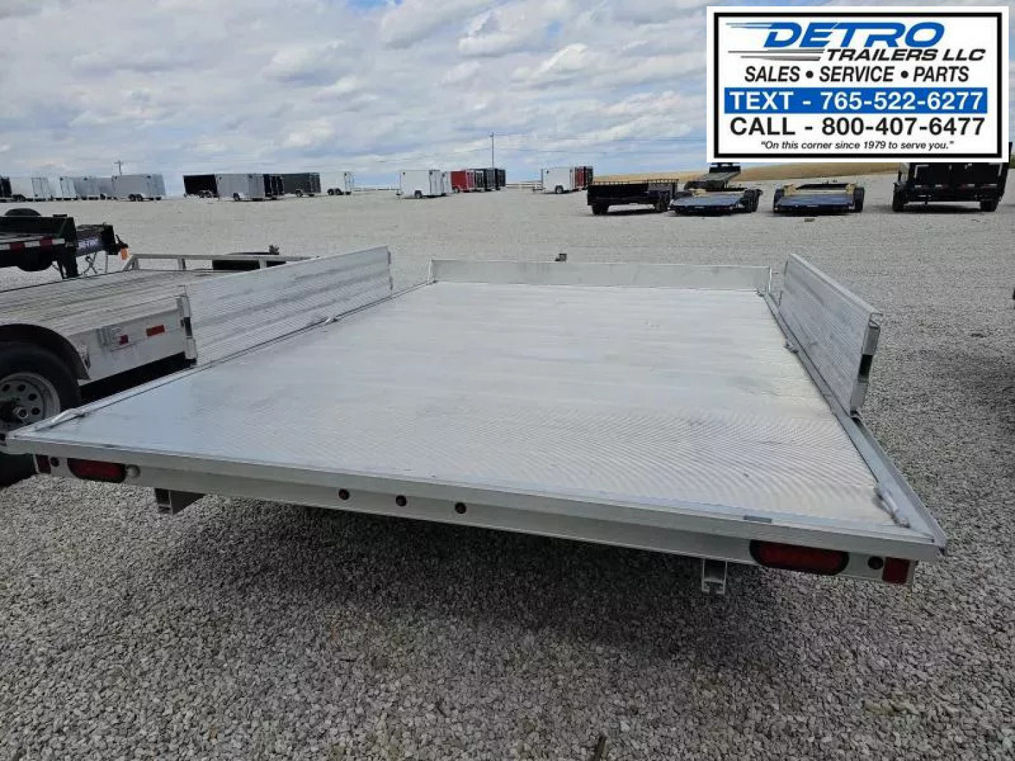Used 2023 Aluma A8810 2.2K Torsion ATV/UTV Utility Trailer