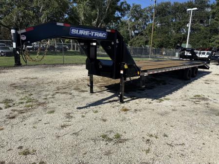 New 2025 Sure-Trac 8.5x25+5 HD GN 30K Deckover Trailer