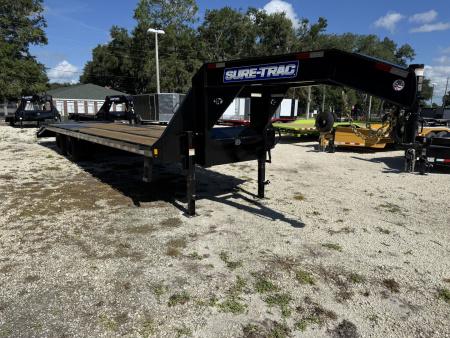 New 2025 Sure-Trac 8.5x25+5 HD GN 30K Deckover Trailer