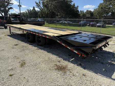 New 2025 Sure-Trac 8.5x25+5 HD GN 30K Deckover Trailer