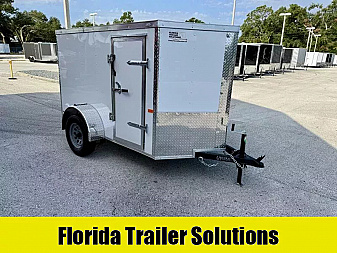 New 2026 Rock Solid Cargo 5x8 Ramp Door 3K Cargo / Enclosed Trailer
