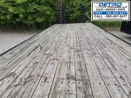 Used 2010 Sure-Trac 102" x 24' (20+4) 14K Gooseneck Deckover Trailer