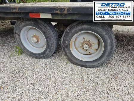 Used 2010 Sure-Trac 102" x 24' (20+4) 14K Gooseneck Deckover Trailer