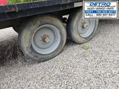 Used 2010 Sure-Trac 102" x 24' (20+4) 14K Gooseneck Deckover Trailer